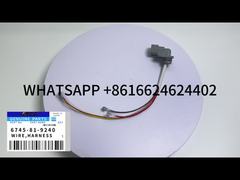 6745-81-9240 6745-81-9210 KOMATSU SAA6D114E-3 3968886 สายฉีดสําหรับ PC300-8 PC300-8MO WA430