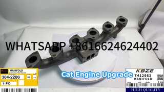 KBZE 384-2286 T412663 3778M282 ท่อไอเสียสำหรับ 320D2 323D2 924K 930K 535D 545Dเปลี่ยนแมวC6.6