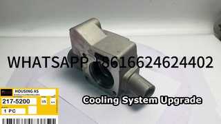 แมว C9/C-9 เครื่องยนต์ Thermostat HOUSING 217-5200 (2175200) สำหรับ 330C 330D 336D 340D Excavator เปลี่ยน