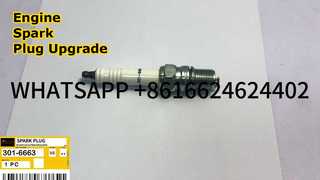 KBZE 301-6663 3016663 แมว G3508 G3512 G3516 G3520 เครื่องยนต์แก๊ส SPARK PLUG เหมาะกับ CUM นาที 2866879 360773