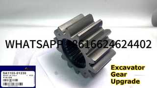 ยี่ห้อ KBZE SA1155-01230 SWING PINION เกียร์ FIITS VOL-VO EC460B EC460C EXCAVATOR