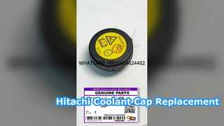 KBZE YA00038910 HITACHI ZAX130-5A ZAX130H-5A COOLANT TANK CAP EXCAVATOR PARTS เปลี่ยน