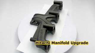 KBZE 8-94366021-0 ท่อไอเสีย; MANIFOLD 4BD1 4BG1 สำหรับ HITACHI EX120 EX135 ZAX110 ZAX130 ZAX160 ZAX180