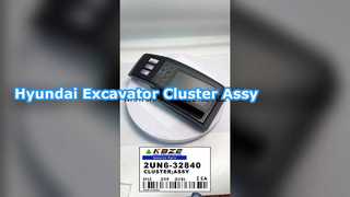 2UN6-32840 HYUNDAI ใหม่ R-9VS 2UN6-32841 2UN6-32842 CLUSTER ASSY เหมาะกับ R215 R330 R450