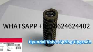 HYUNDAI 3895860 สปริงวาล์ว R360 R450 R480 R500 รถขุด เหมาะสำหรับเครื่องยนต์ CUMMI.NS QSM11