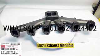 ISUZU 6BD1 6BG1 เครื่องยนต์ 1-14141804-2 MANIFOLD; ท่อไอเสียสำหรับ HITACHI EX200 EX225 ZX200