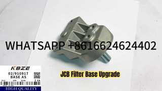 KBZE OEM 02/910917 ฐานกรองเหมาะกับสำหรับ JCB JS205 JS215 JS220 NXT215 EXCAVATOR