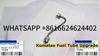KOMATSU D155 D335 คุณภาพ OEM KBZE 6127-11-2712 6127-11-2711 ท่อจ่ายน้ำมันเชื้อเพลิงเปลี่ยนสำหรับ S6D155-4 D