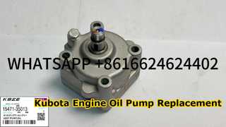 KBZE 15471-35013 KUBOTA D1703 V2203 V2403 เครื่องยนต์ปั๊มน้ำมันสำหรับKX040 KX91 KX121 KX161 U35 U45 U50 EXC