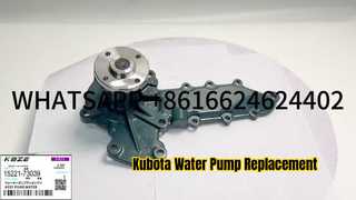 KBZE 15221-73039 KUBOTA D1703 V2203 V2403 ปั๊มน้ำเครื่องยนต์สำหรับU40 U50 KX151 KX161