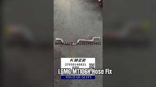 KBZE 27030140821 ท่อระบายน้ำ; การเปลี่ยนท่อสำหรับ LGMG MT106H รถบรรทุกเหมืองแร่