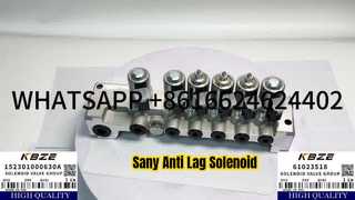 ยี่ห้อ KBZE 61023518 SANY 152301000630A 60136331 กลุ่ม ANTI LAG SOLENOID สำหรับ SY195 S205 S210 SY215 SY