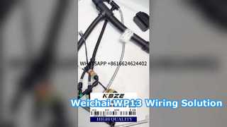 KBZE 1006889780 WEICHAI WP13 เครื่องยนต์สายไฟสำหรับ LGMG SANY XCMG TONLY การทำเหมืองแร่รถบรรทุก
