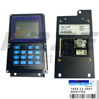 KOMATSU Excavator Monitor Assy 7835-12-3007 OEM for PC120-7 PC200-7 PC300-7 PC460-7