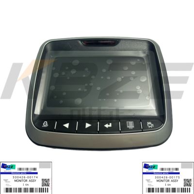 KBZE 300426-00174 DOOSAN DAEWOO 300426-00175 300426-00164 MONITOR ASSY FOR DX215-9C DX300-9C DX500 EXCAVATOR