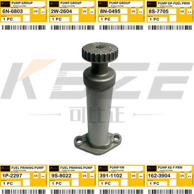 KBZE 162-3904 391-1102 6N-6803 2W-2604 CAT D342 D343 D346 D348 D353 ENGINE 51.3CC HAND PRIMING PUMP 8N-0495 9S-8022 1P-2297 8S-7705