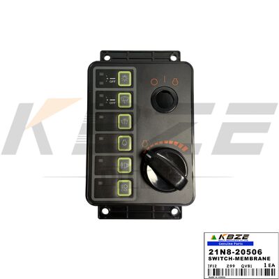 KBZE 21N8-20506 21N820506 SWITCH-MEMBRANE FITS HYUNDAI R140-7 R160-7 R210-7 R250-7 R290-7 R300-7 R360-7