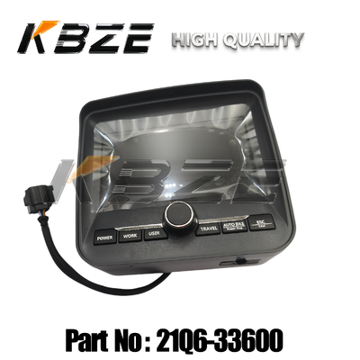 21Q6-33600 KBZE OEM TOP QUALITY HYUNDAI MONITOR PANEL SUITS R140-9 TO R800-9