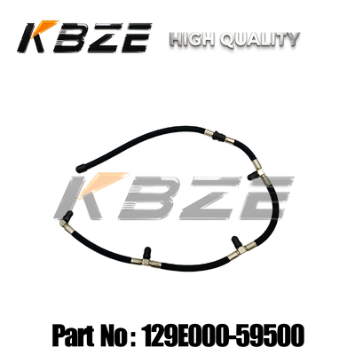 FUEL RETURN PIPE 129E000-59500 YANMAR RUBBER MATERIAL KBZE BRAND