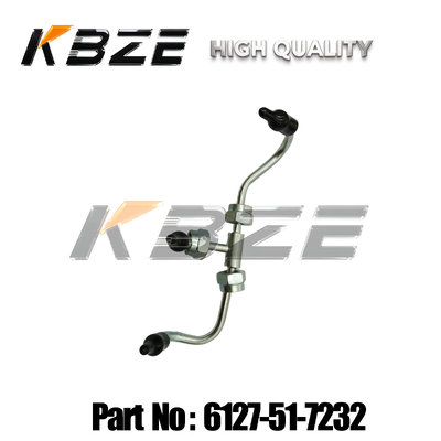 KBZE EXCAVATOR FUEL SUPPLY LINE 6127-51-7232 FITS KOMATSU D155A ENGINE SAA6D155E-4