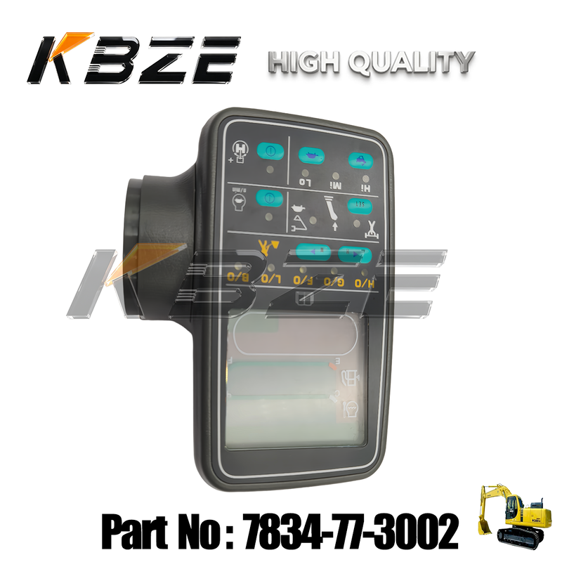 KOMATSU MONITOR DISPLAY 7834-77-3002 FOR  PC100-6 PC200-6 PC210-6 PC220-6 PC300-6 PC400 SAME SPECIFIION AS ORIGINAL