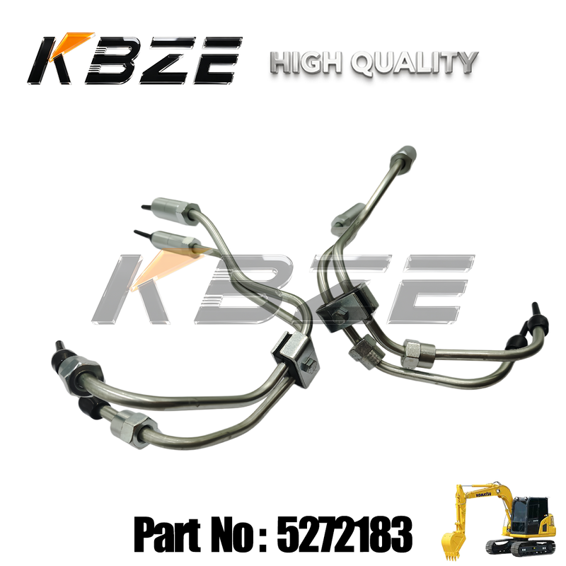 KOMATSU ENGINE FUEL PIPE 5272183 FITS SAA4D95LE-6A/B EXCAVATOR & DOZER PARTS KBZE HIGH QUALITY