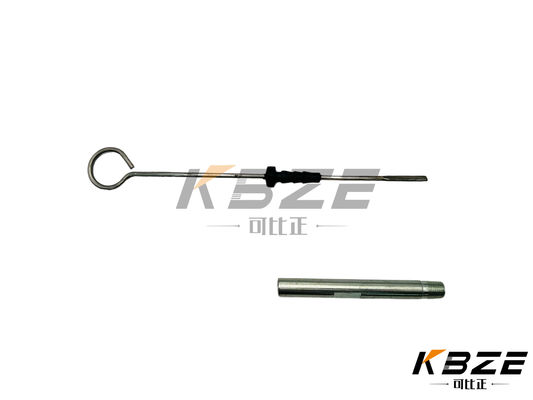 26CM DIPSTICK / 12.2CM HOUSING SY75-8 SWING MOTOR HYDRAULIC OIL DIPSTICK SET สําหรับซานี่