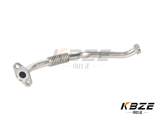 HITACHI 8-98002512-1 8980025121 TURBOCHARGER OIL RETURN PIPE/FEED TUBE แทนสําหรับเครื่องยนต์ ISUZU 6UZ1 SH460-5 SH480-5