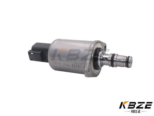 คุณภาพสูง HLPPRV04G DC12V SOLENOID VALVE แลกเปลี่ยนสําหรับเครื่องขุด