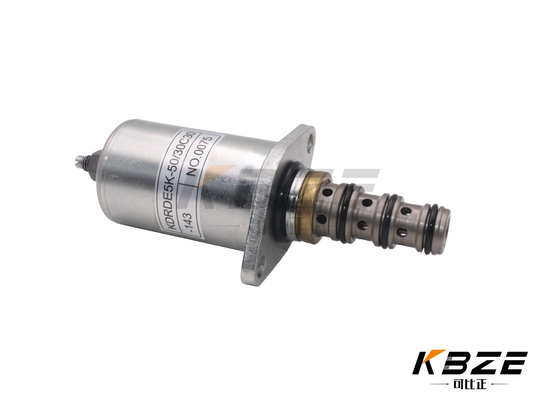 คุณภาพสูง KDRDE5K-50-30C30-143 SOLENOID วาล์วสํารองสําหรับ excavator