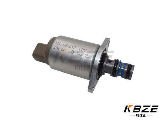 คุณภาพสูง TM66202 12V 20BAR SOLENOID VALVE แลกเปลี่ยนสําหรับเครื่องขุด