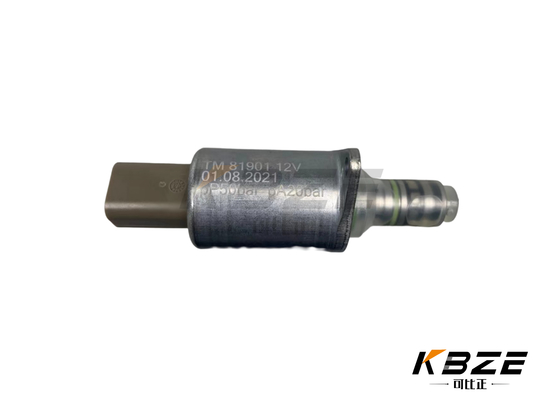 คุณภาพสูง TM81901 12V 50BAR SOLENOID VALVE แลกเปลี่ยนสําหรับเครื่องขุด