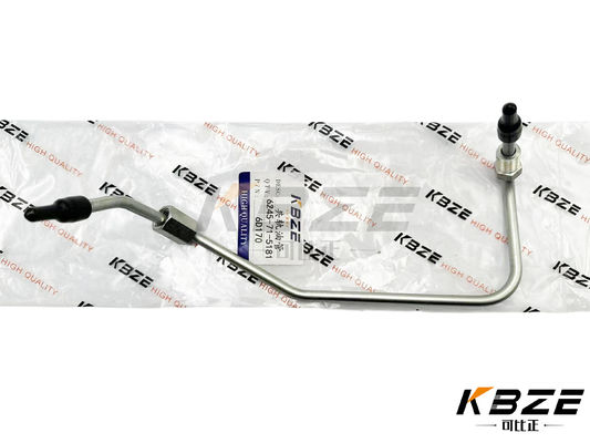 KOMATSU 6245-71-5181 6245715181 ปรับเปลี่ยนท่อรถไฟสากลสําหรับ SAA6D170E เครื่อง