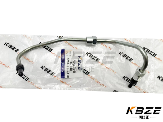 KOMATSU 6218-71-4110 6218714110 ปรับเปลี่ยนท่อรถไฟสากลสําหรับ SAA6D140E เครื่องยนต์ดีเซล