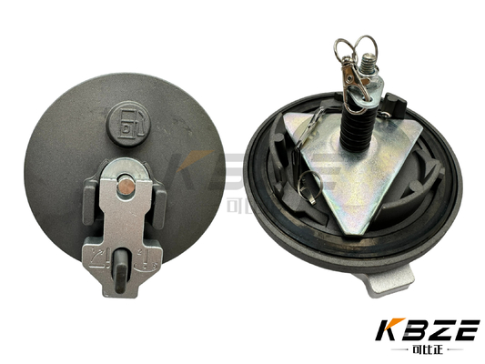 VOLVO VOE 11118857 VOE 11118857 หมวกถังน้ํามัน / หมวกเครื่องเติมน้ํามัน พร้อมเปลี่ยน 2 กุญแจสําหรับ A20D,A20E,A20F,A25C,A25E,A25F