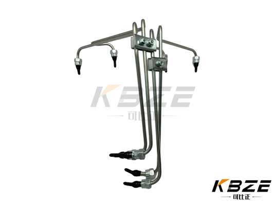 คุณภาพสูง CUMMINS B3.3 ท่อฉีดเชื้อเพลิง / ความดันสูงสายเชื้อเพลิง ASSY สําหรับ YUCHAI XCMG 60/85 LIUGONG 906/907/908