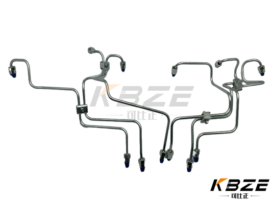 6D34 เครื่องยนต์เครื่องฉีดน้ํามันแรงดันสูง ชุดท่อสําหรับ KOBELCO & KATO EXCAVATOR
