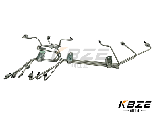 6D95 เครื่องยนต์เครื่องฉีดน้ํามันแรงดันสูง ชุดท่อสําหรับเครื่องขุด KOMATSU