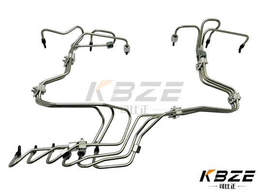 6D31 เครื่องยนต์เครื่องฉีดน้ํามันแรงดันสูง ชุดท่อสําหรับเครื่องขุด KOBELCO