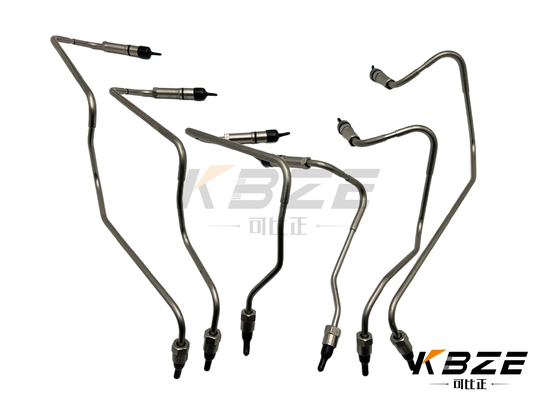 คุณภาพสูง KOMATSU SAA12V140E-3 ด้านซ้าย 6219-71-4211 6219-71-4221 ท่อฉีดเชื้อเพลิง / ความดันสูง