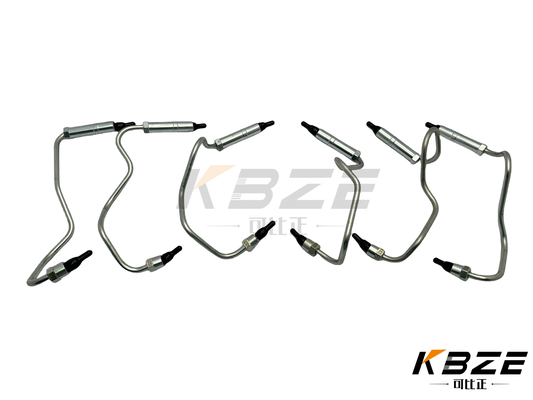 KATO HD1430 EXCAVATOR FUEL LINES ME300876 ME300877 ME300878 ME300879 ติดเครื่องยนต์ดีเซล มิตซูบิสิ 6M60