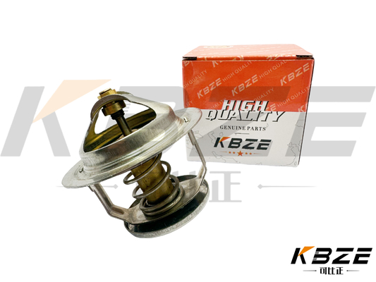 6D95 600-421-6360 KBZE อะไหล่เครื่องยนต์ เทอร์โมสแตต 82 °C สําหรับ PC200-6 PC210-6 PC220-6 PC250-6