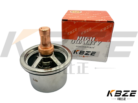 KOMATSU EXCAVATOR 600-421-6630 เทอร์โมสแตต 82 ° C FITS 6D125E 6D140E 6D170E 12V140E