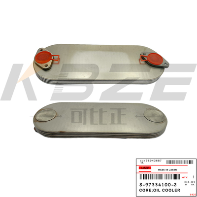 8-97334100-0 ISUZU 4HK1 8-97334100-1 8-97334100-2 4P เครื่องเย็นน้ํามันเครื่องยนต์