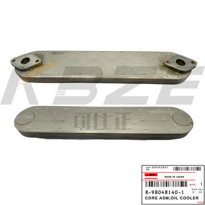 ISUZU ENGINE 6WG1 5P OIL COOLER;CORE 8-98048140-0 8-98048140-1 FITS ZAX450 ZAX520