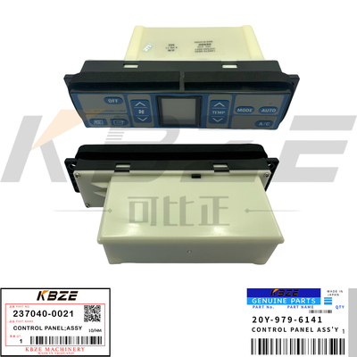 20Y-979-6141 KOMATSU A/C CONTROL PANEL 146570-3830 FITS PC200-7 PC360-7 SY385 เครื่องขุด