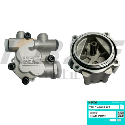 YN10V00014F1 ปั๊มเกียร์ไฮดรอลิกสำหรับรถขุด KOBELCO SK200-6 สำหรับ SK210 SK250 SK290 SK330