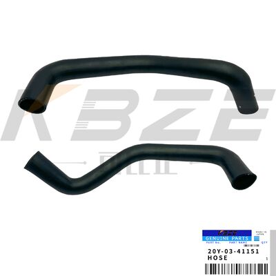 KBZE BRAND 20Y-03-41151 20Y0341151 RADIATOR HOSE FITS KOMATSU PC200-8 PC210-8 PC230-8 เอ็กซเคเวทอเตอร์
